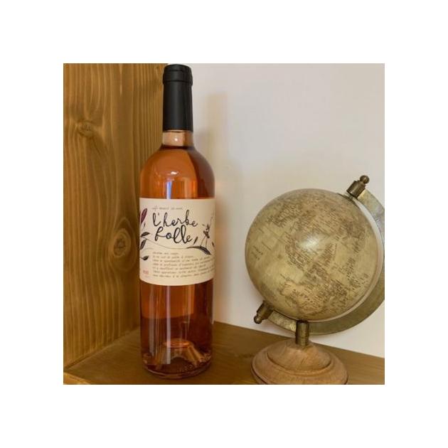 VIN ROSE BIO HERBE FOLLE 2023