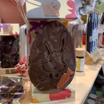 OEUF DE PAQUES LAPIN AU LAIT