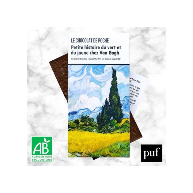 TABLETTE CHOCOLAT DE POCHE LAIT 45% CARAMEL BEURRE SALE BIO