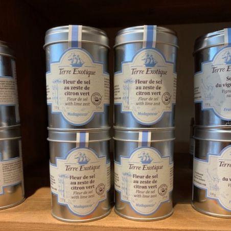 FLEUR DE SEL AU ZESTE DE CITRON VERT