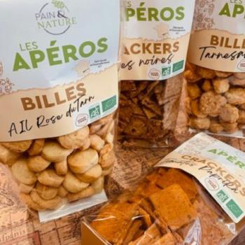 CRACKERS - BILLES AIL ROSE DU TARN - BIO
