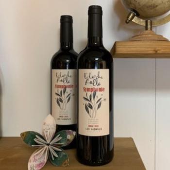 VIN ROUGE HERBE FOLLE SYMPHONIE - LES VIGNALS - BIO