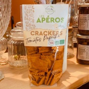 CRACKERS TOMATES ET PAPRIKA