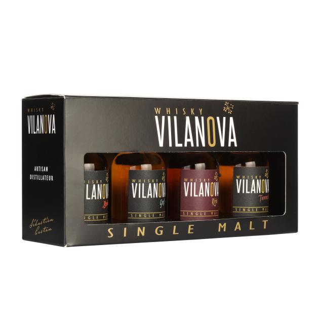 COFFRET DECOUVERTE WHISKY SINGLE MALT VILANOVA TARNAIS