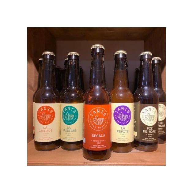 BIERE ARTISANALE BIO TANIS SEGALA GARRIGUES TARN