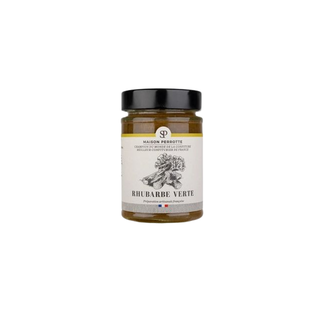 CONFITURE DE RHUBARBE VERTE